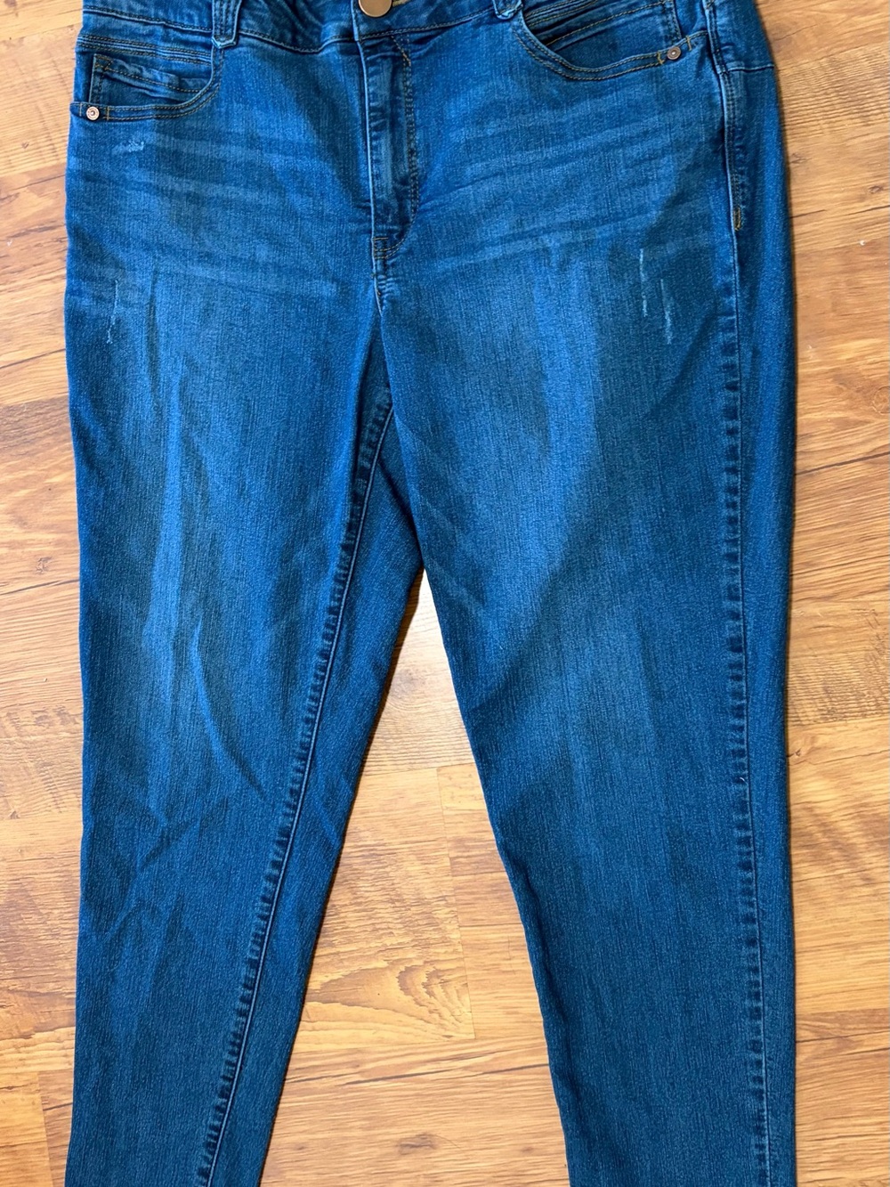 Democracy Dark Blue Ab solution Skinny Jeans